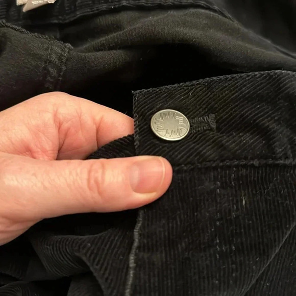 J. Jill black corduroy bootcut pants size 10 Tall - Picture 6 of 6
